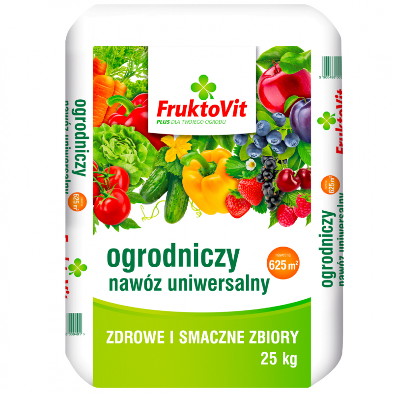 Nawóz uniwersalny ogrodniczy FruktoVit Plus 25 kg Do krzewów