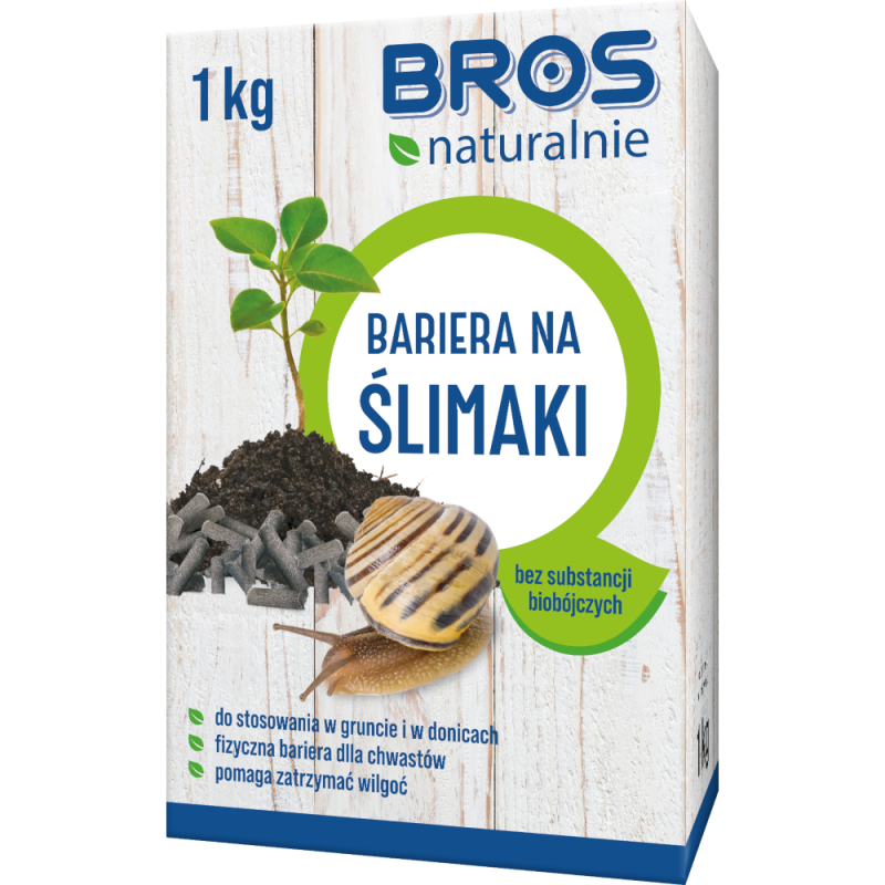 Bariera na ślimaki Bros naturalnie 1 kg