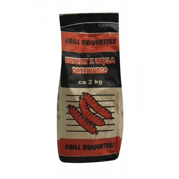 Brykiet z węgla drzewnego 2 kg