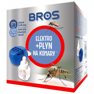 Elektrofumigator + płyn na komary Bros 40 ml