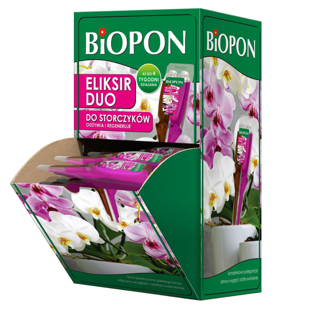Eliksir Duo do storczyków Biopon 35 ml x 36 sztuk