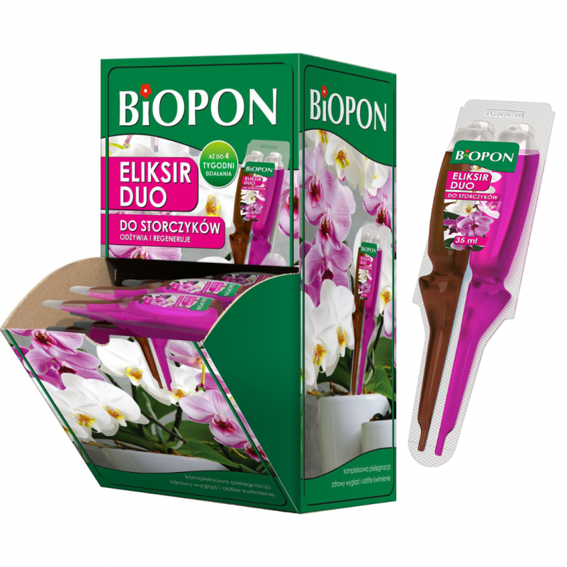 Eliksir Duo do storczyków Biopon 35 ml x 36 sztuk