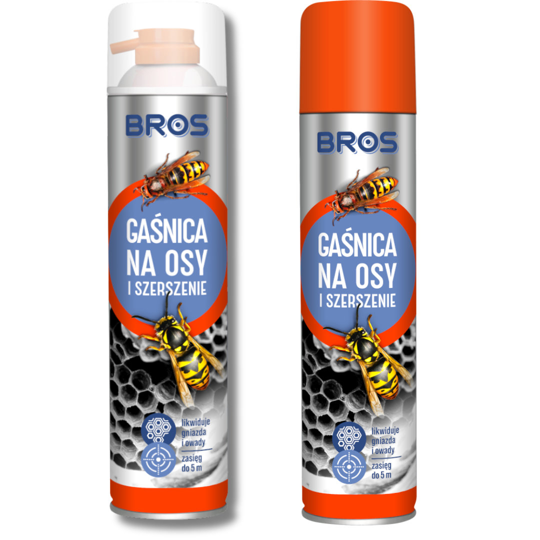 Gaśnica na osy i szerszenie Bros 600 ml