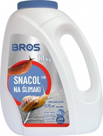 Granulat na Ślimaki Snacol 3GB 1,1 kg Butelka