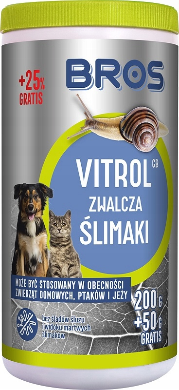 Granulat na Ślimaki Vitrol GB 200g + 50g