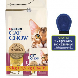 Karma dla kota Purina Cat Chow Urinary Tract Health bogata w Kurczaka 16,5 kg