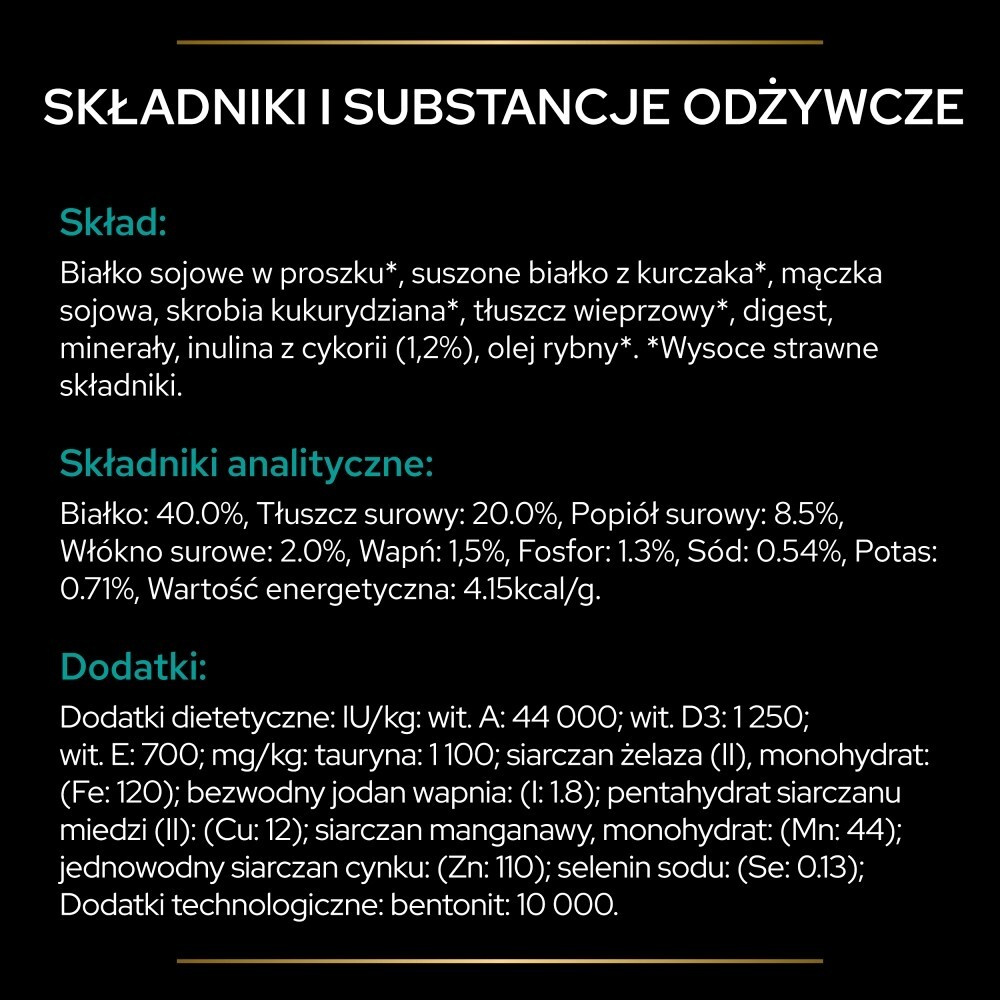 Karma dla kota Purina Pro Plan Veterinary Diets Feline EN St/Ox Gastrointestinal 1,5 kg