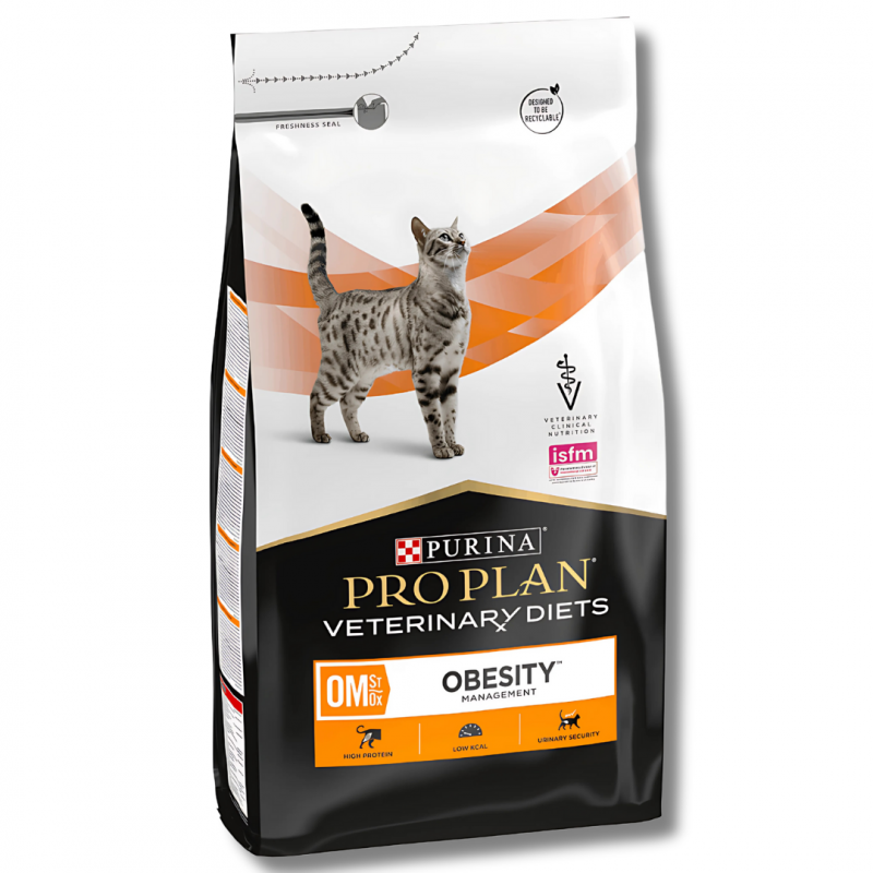 Karma dla kota Purina Pro Plan Veterinary Diets Feline OM St/Ox Obesity Management  1,5 kg