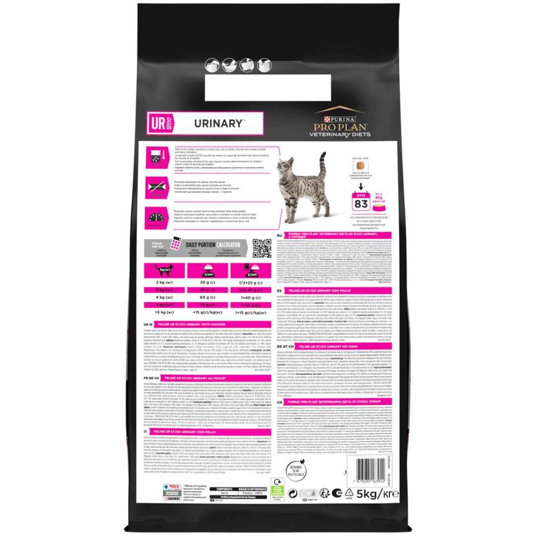 Karma dla kota Purina Pro Plan Veterinary Diets Feline UR St/Ox Urinary z kurczakiem 1,5 kg