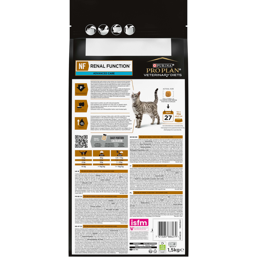 Karma dla kota Purina PRO PLAN Veterinary Diets NF Renal Function 1,5 kg