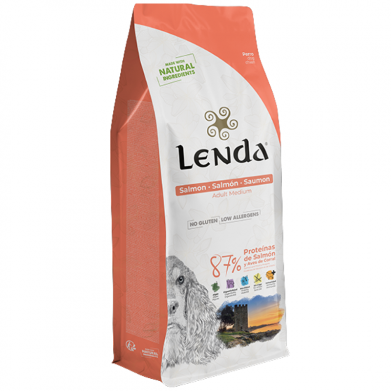 Karma dla psa Lenda z łososiem 12 kg