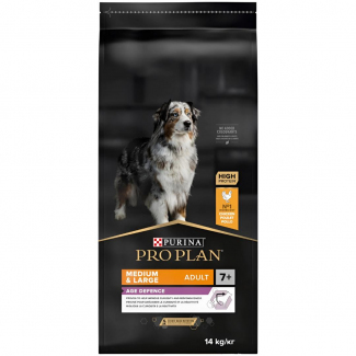 Karma dla psa Purina Pro Plan Age Defence Adult bogata w kurczaka 14 kg