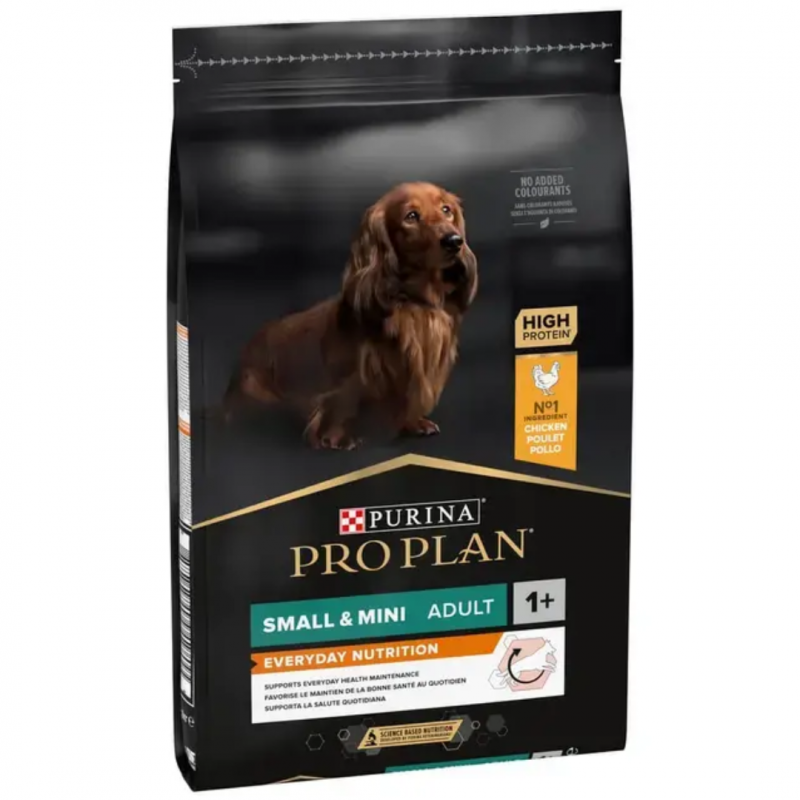 Karma dla psa Purina Pro Plan Everyday Nutrition Small & Mini Adult bogata w kurczaka 7 kg