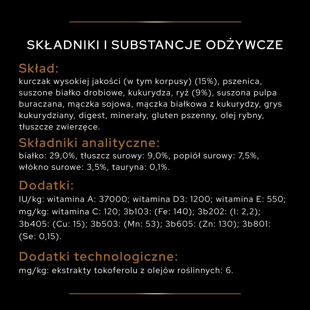 Karma dla psa Purina Pro Plan Light/Sterilised Small & Mini Adult bogata w kurczaka 7 kg