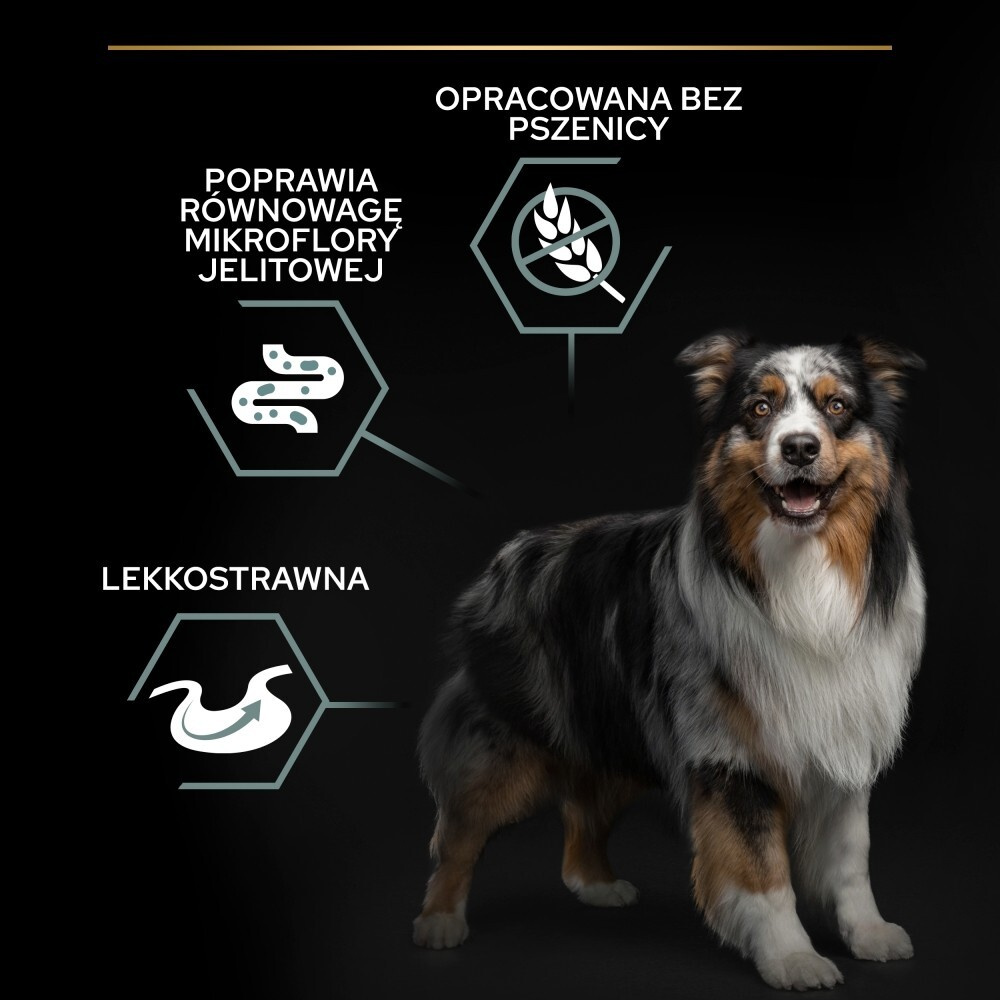 Karma dla psa Purina Pro Plan Sensitive Digestion Adult bogata w indyka 12 kg