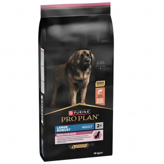 Karma dla psa Purina Pro  Plan Sensitive Skin Large Robust Adult bogata w łososia 14 kg