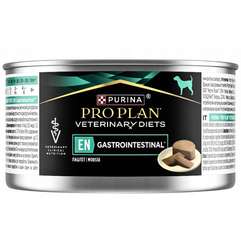 Karma dla psa Purina Pro Plan Veterinary Diets EN Gastrointestinal 195 g