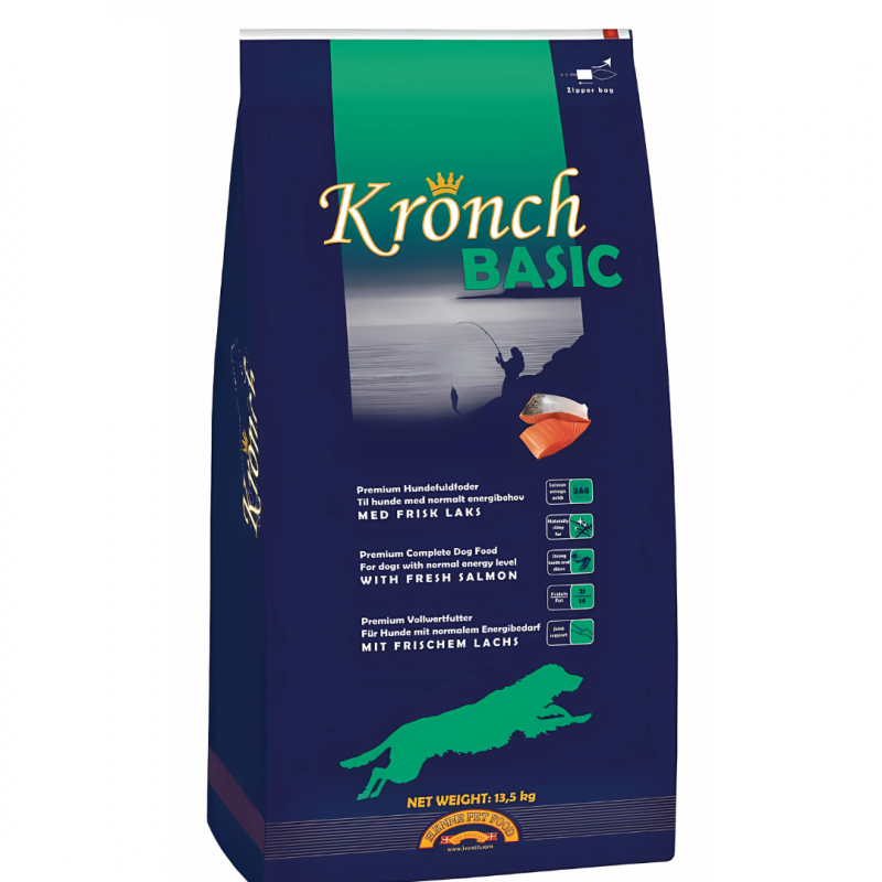 Karma sucha dla psa Kronch Basic 13,5 kg