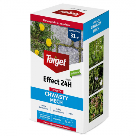 Koncentrat Effect 24 h na chwasty i mech Target 50 ml