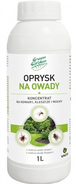 Koncentrat na komary, kleszcze i muchy Green Garden Vaco 1 l