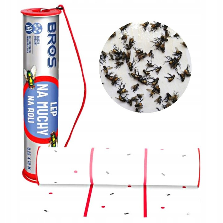 Lep na muchy na roli Bros