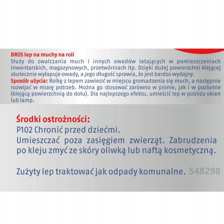 Lep na muchy na roli Bros