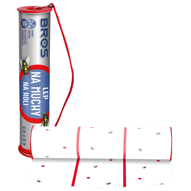 Lep na muchy na roli Bros