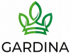 Leżak ogrodowy Gardina Milano czarno-srebrny