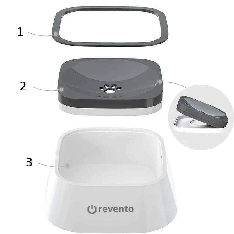 Miska dla psa, kota pływająca Revento