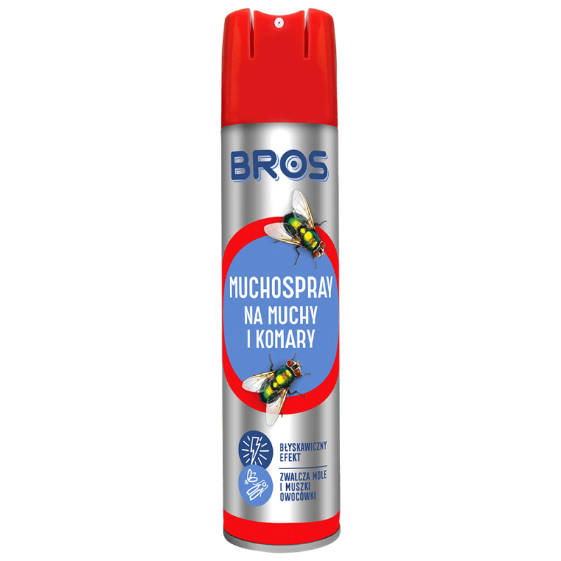 Muchospray na muchy i komary Bros 750 ml