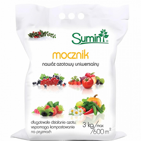 Nawóz azotowy z inhibitorem Mocznik Sumin 3 kg