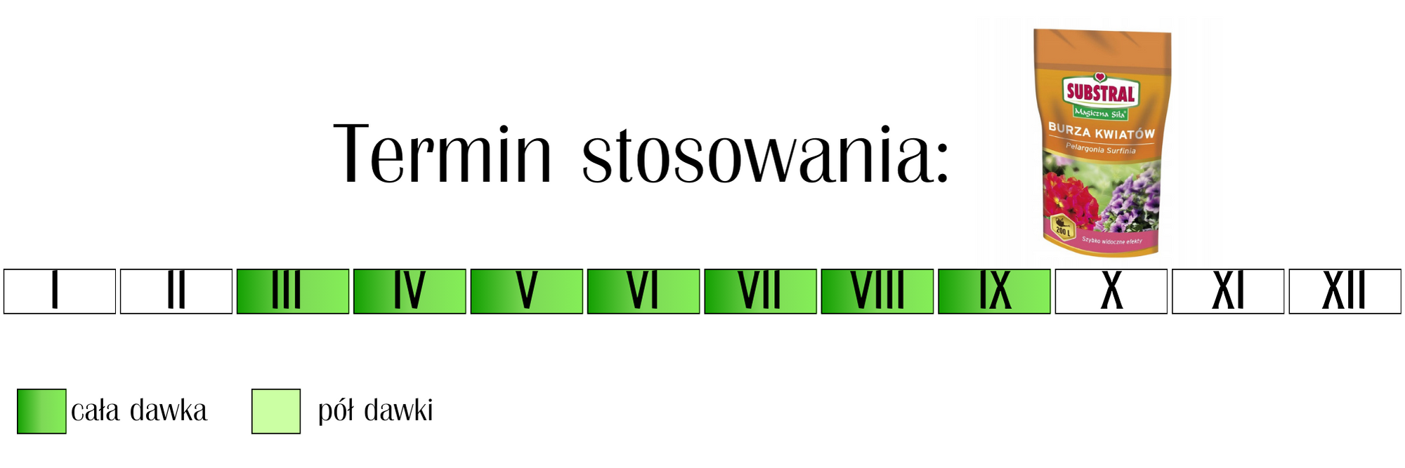 Nawóz Burza Kwiatów Substral Magiczna Siła 200 g