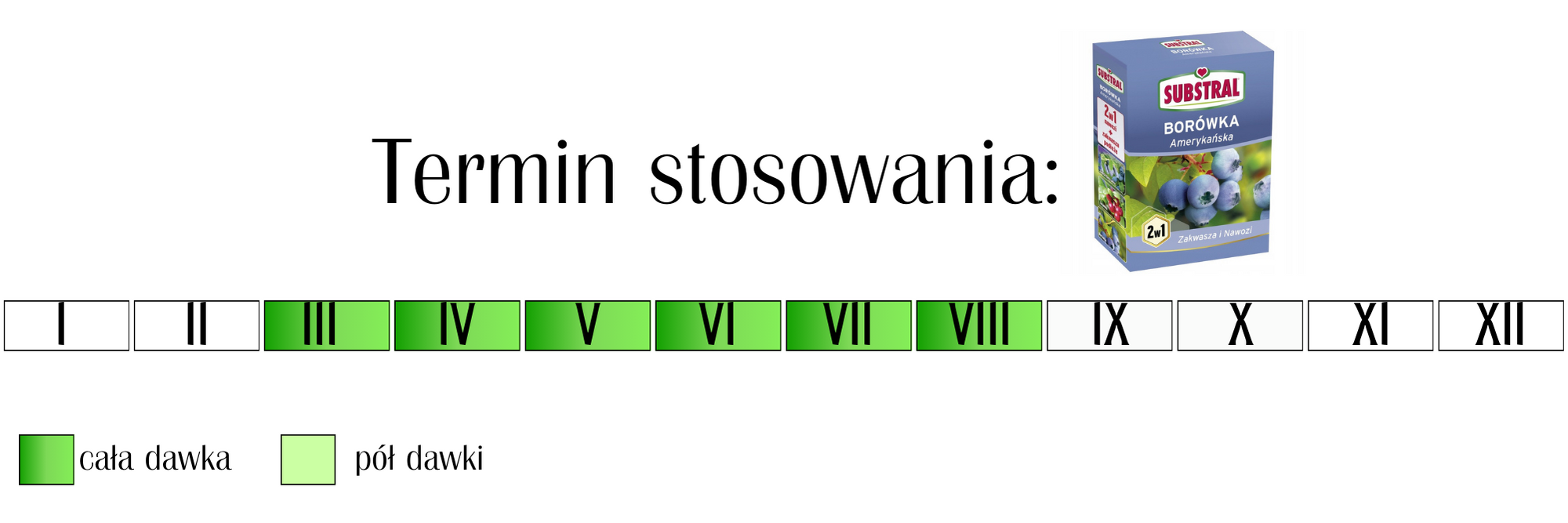Nawóz do borówek 2w1 Substral 1 kg