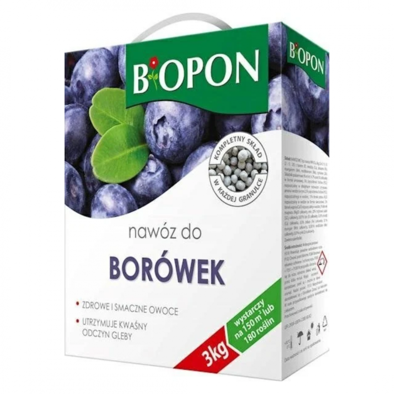 Nawóz do borówek Biopon 3 kg