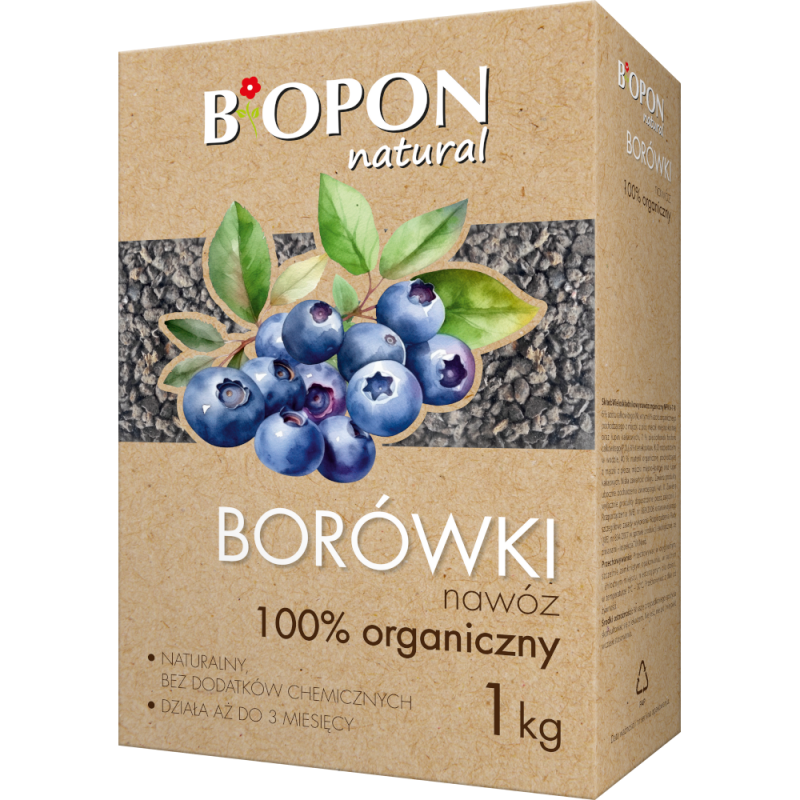 Nawóz do borówek Bopon natural 100% organiczny 1 kg