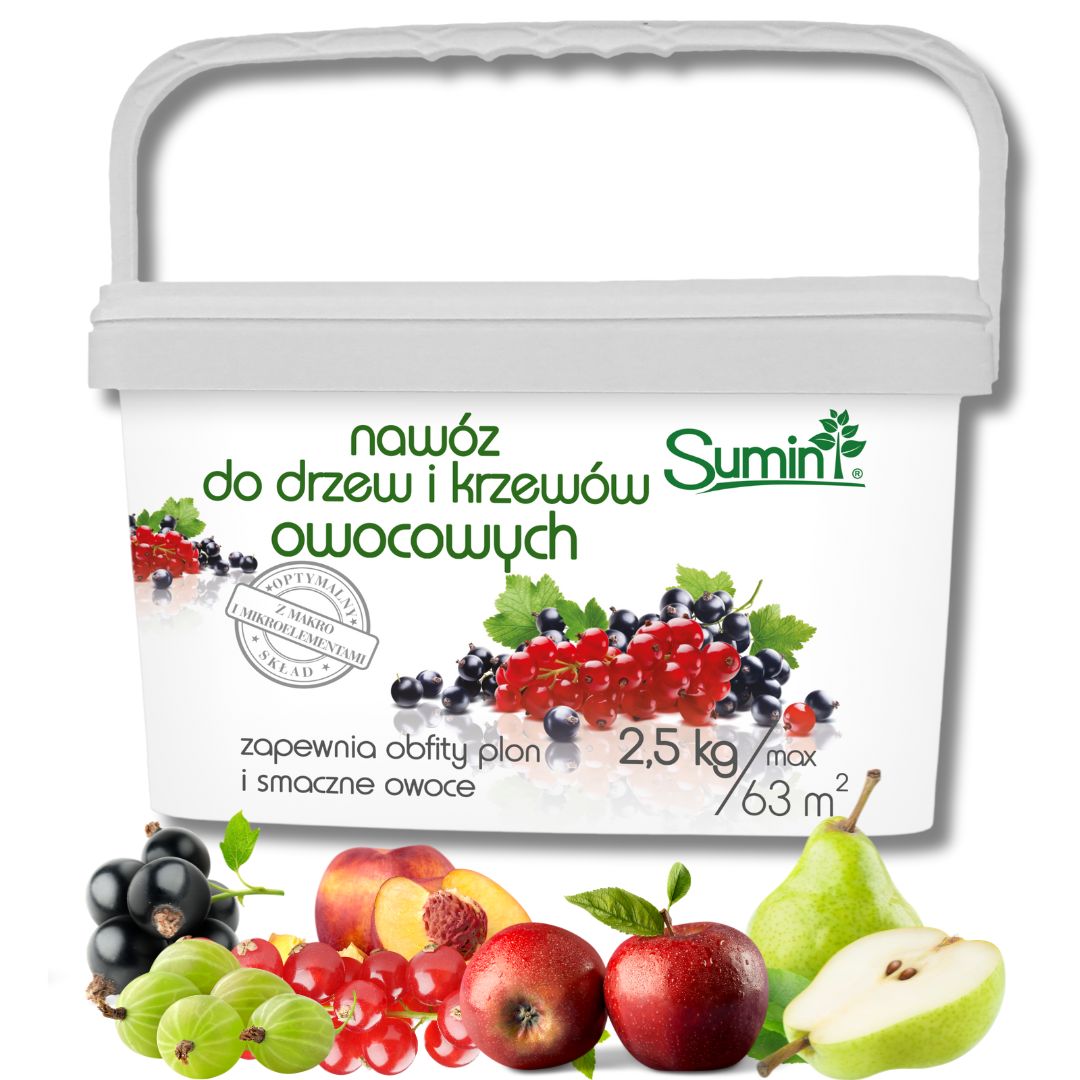 Nawóz do drzew i krzewów owocowych Sumin 2,5 kg