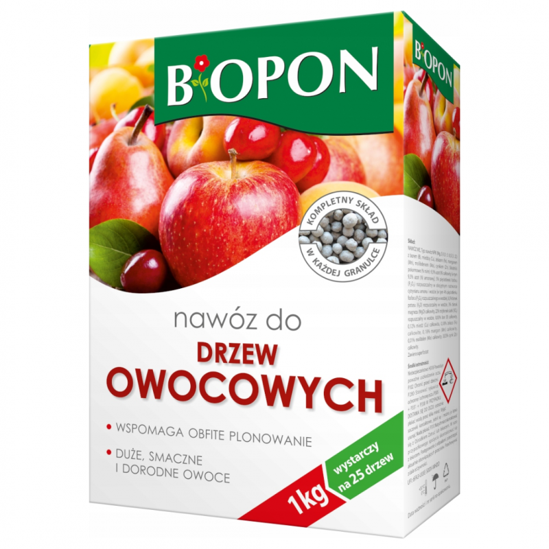 Nawóz do drzew owocowych Biopon 1 kg