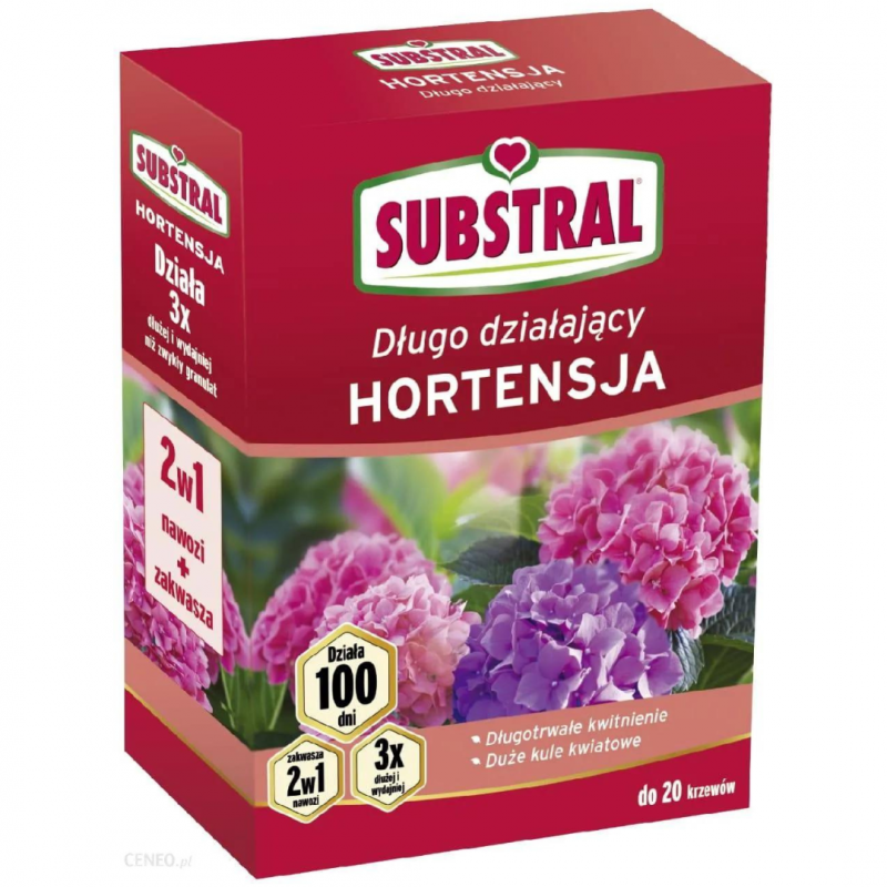 Nawóz do hortensji 2w1 Substral 100 dni 1 kg