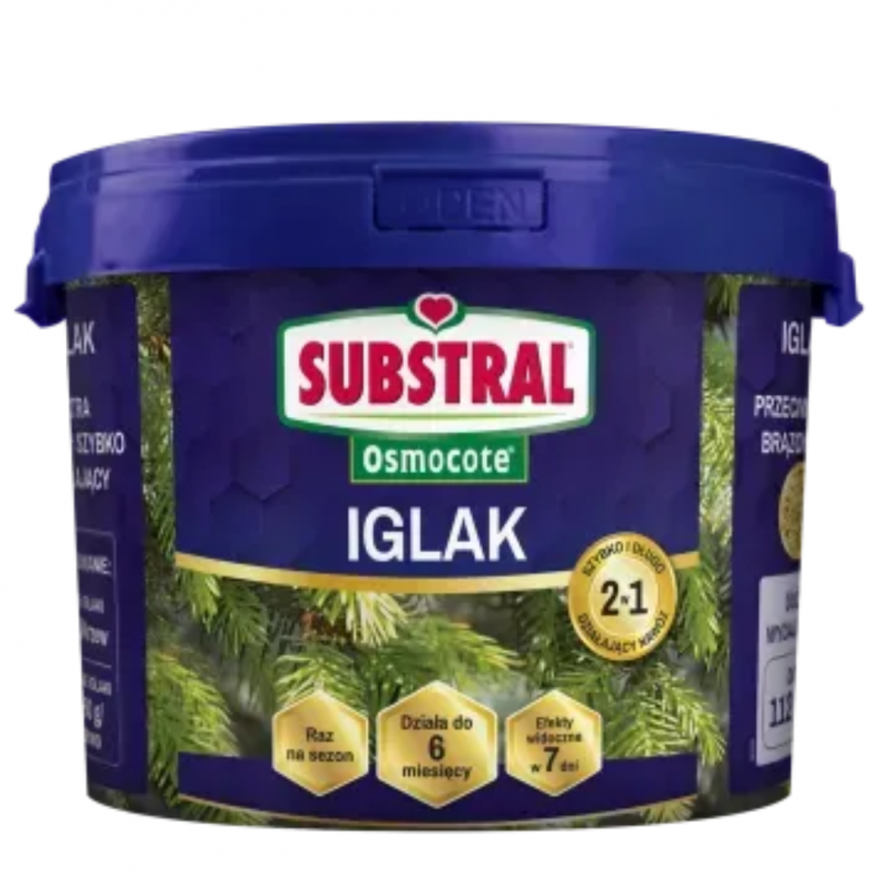 Nawóz do iglaków Substral Osmocote 2w1 Iglak 10 kg