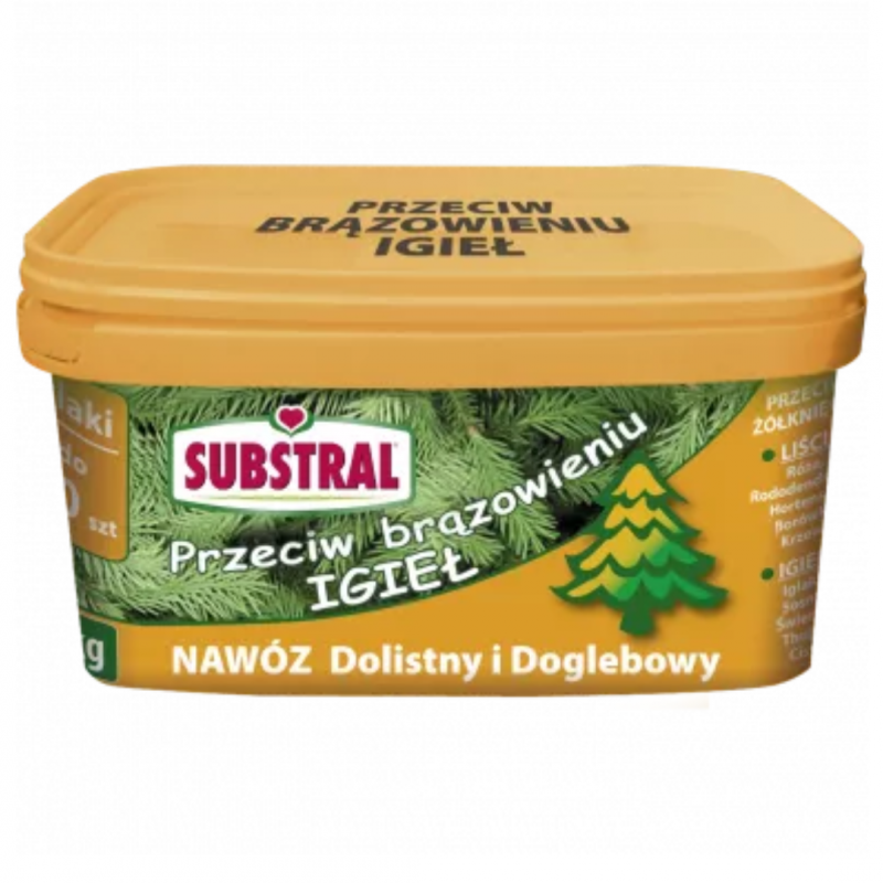 Nawóz do iglaków Substral przeciw brązowieniu igieł 5 kg