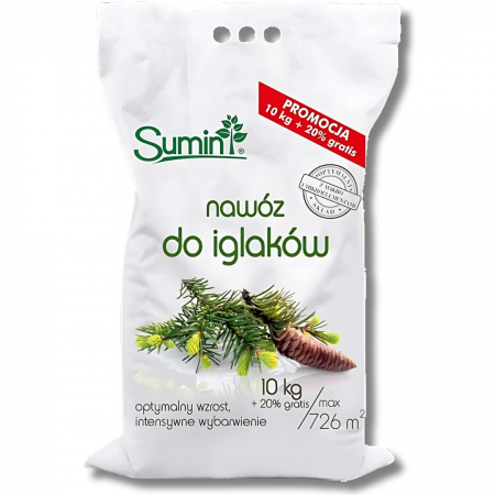 Nawóz do iglaków Sumin 12 kg