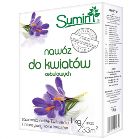 Nawóz do kwiatów cebulowych Sumin 1 kg