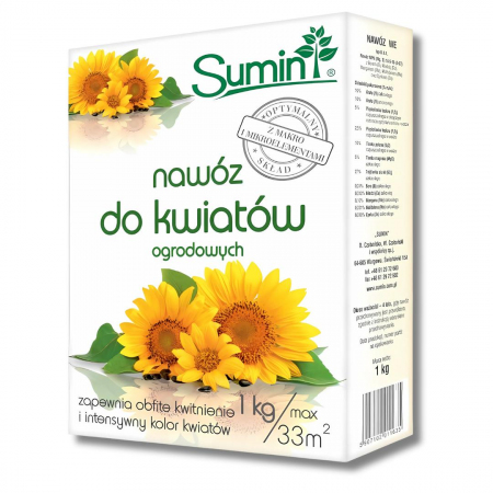 Nawóz do kwiatów ogrodowych Sumin 1 kg