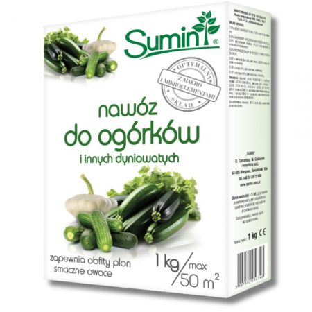 Nawóz do ogórków i innych dyniowatych Sumin 1 kg