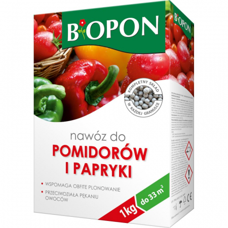 Nawóz do pomidorów i papryki Biopon 1 kg