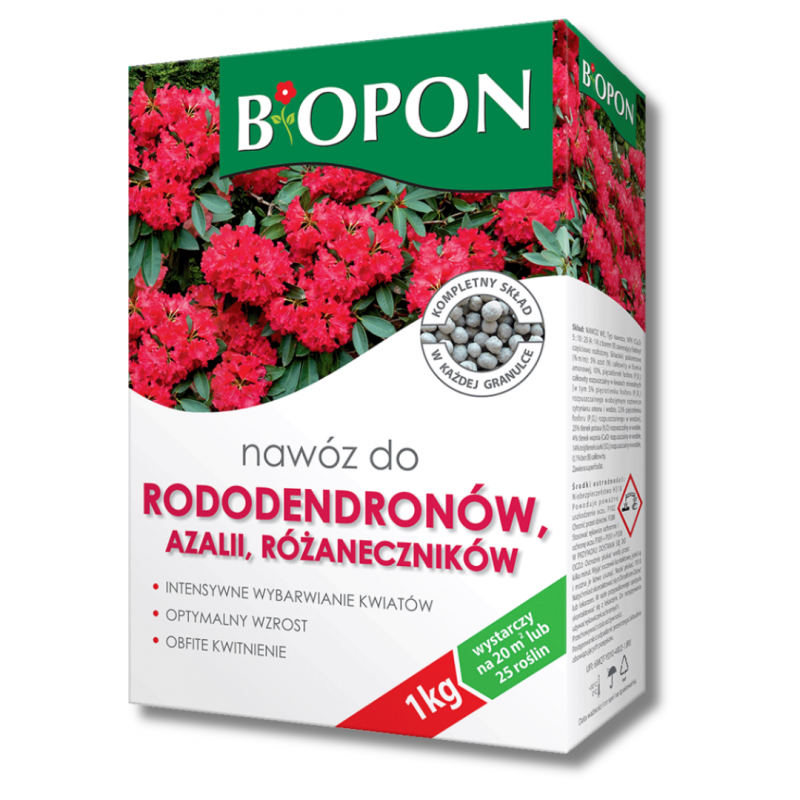 Nawóz do rododendronów, azalii i różaneczaników Biopon 1 kg