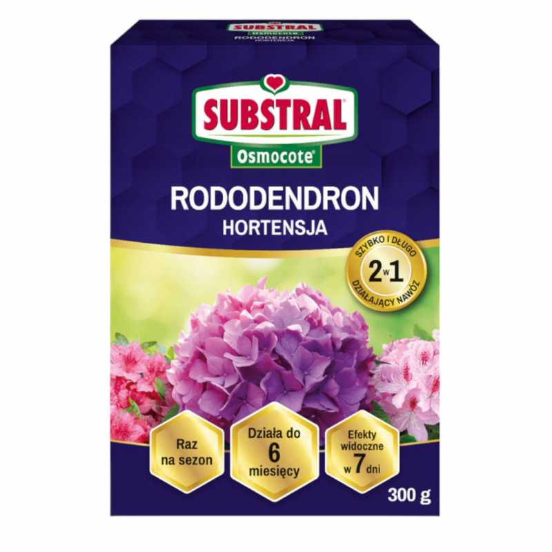Nawóz do rododendronów i hortensji 2w1 Substral Osmocote 300 g