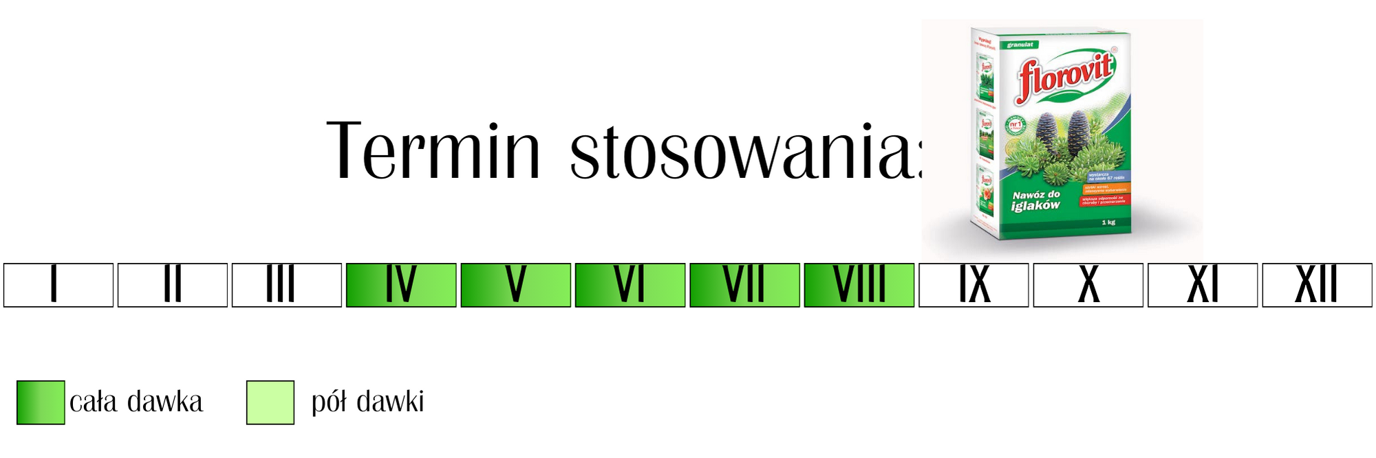 Nawóz do roślin iglastych Florovit 1 kg