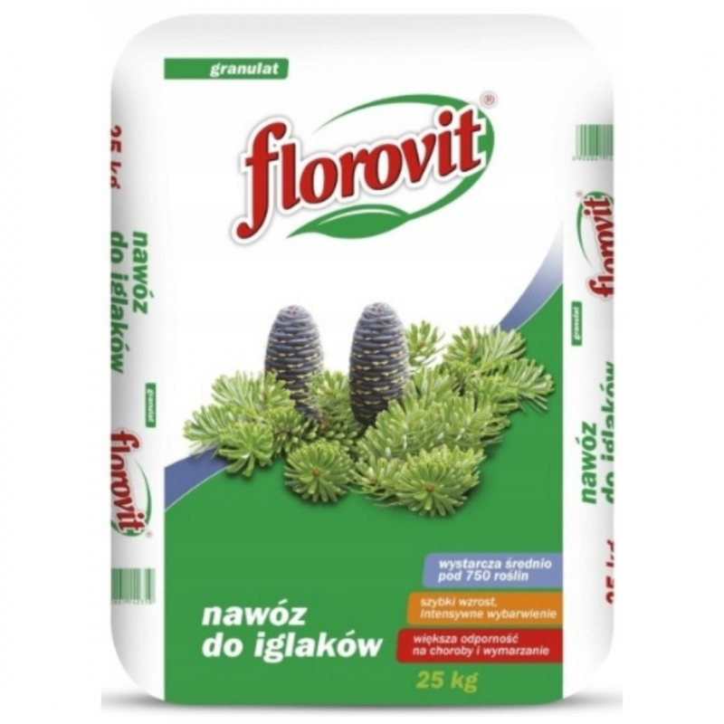Nawóz do roślin iglastych Florovit 25 kg