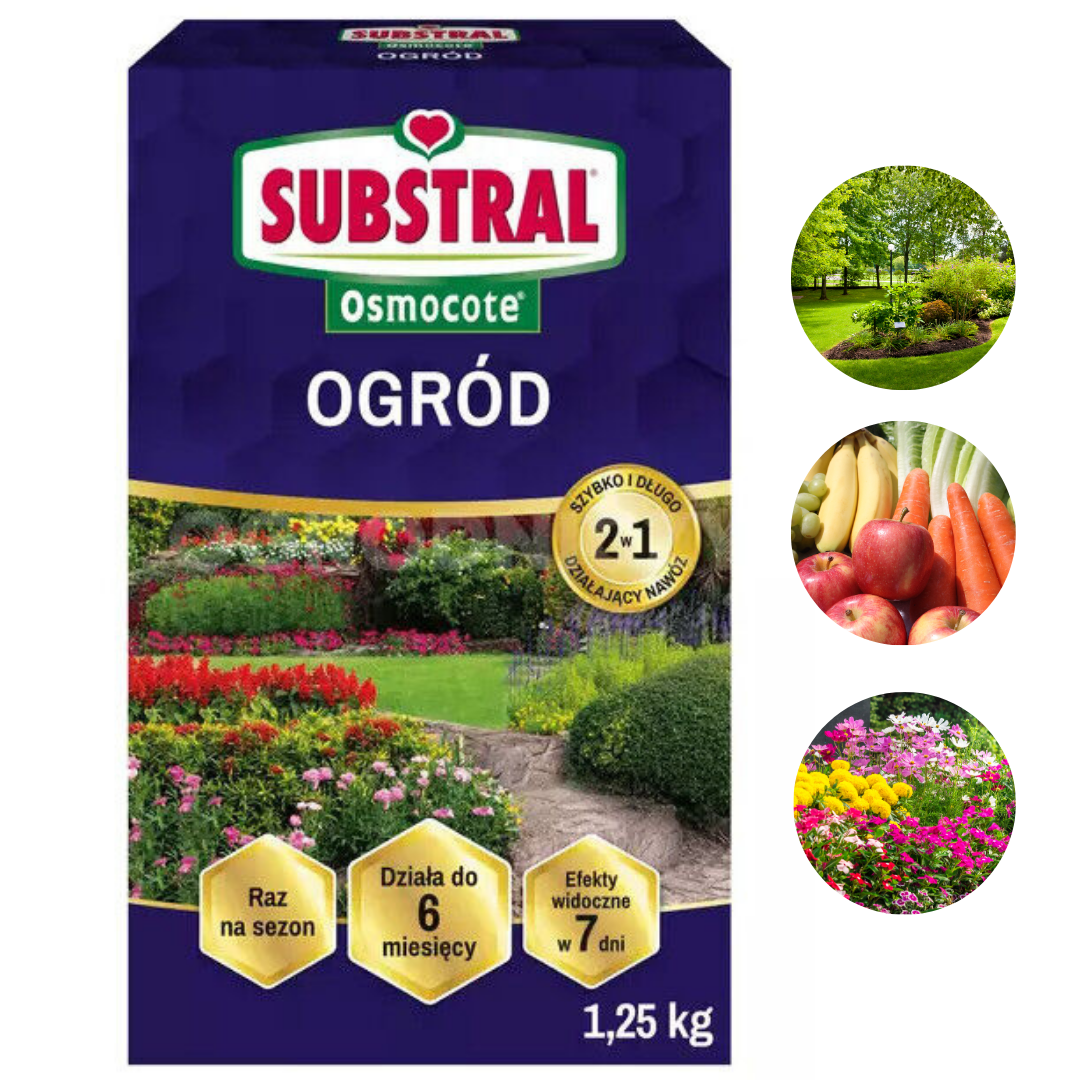 Nawóz do roślin ogrodowych Substral Osmocote  2w1 1,25 kg